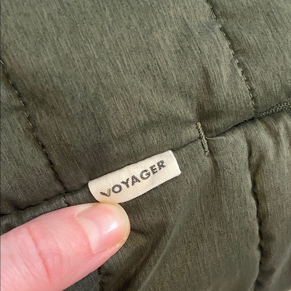 Men's Olive XL Puffer Jacket - Picture 3 of 9